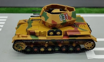 

rare Special Offer 1:72 the German army Tank Chassis No.4 Quadruple Antiaircraft Tank Model Alloy Collection Model