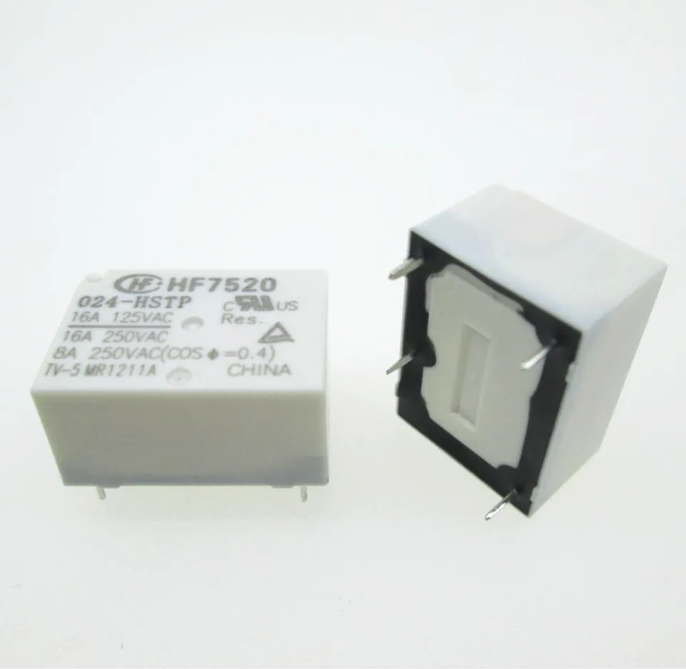 Реле HF7520 024 HSTP новое реле 24 В для постоянного тока 16 А 250 дип4 20 шт./лот|relay 24v|relay 24vdc24v