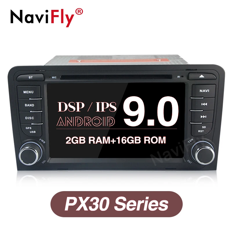 

High configuration!android9.0 px30 car dvd player for Audi A3 S3 Audi A3 S3 2003-2011 with gps navigation DSP IPS 4G WiFi
