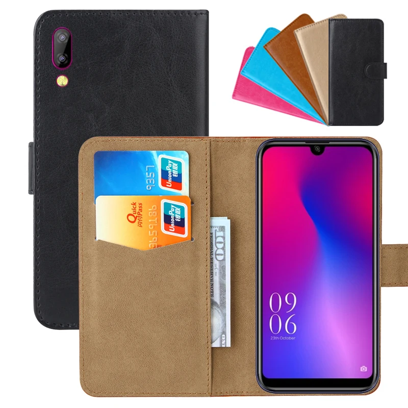 

Luxury Wallet Case For Elephone A6 Mini PU Leather Retro Flip Cover Magnetic Fashion Cases Strap