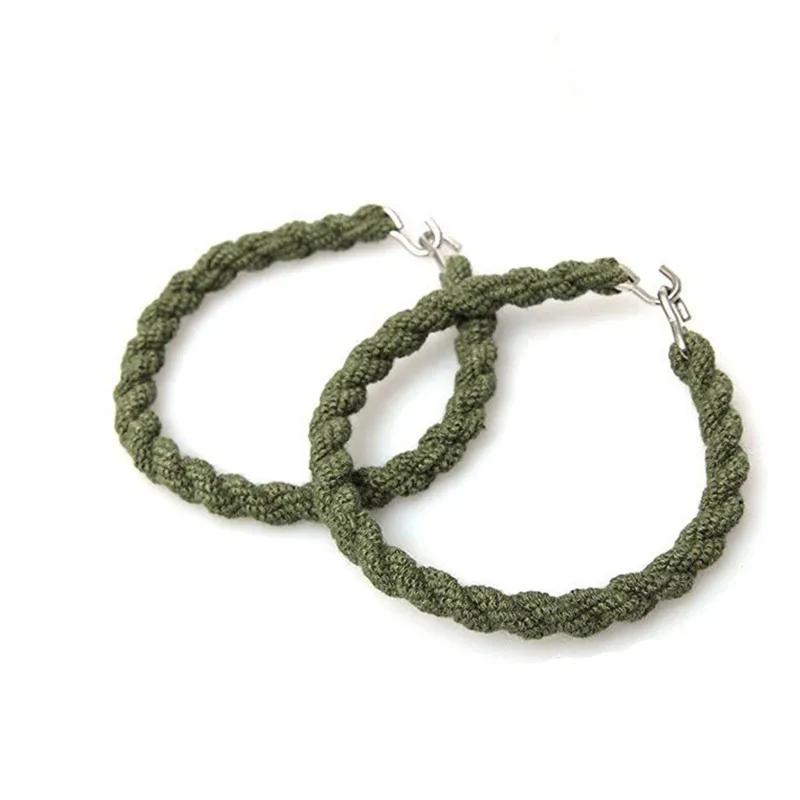 

1 Pair Camping Tactical Army Leggings Rope Camp Hike Climb Leggings Rope Elastic Band Multi-function Outdoor EDC Tool