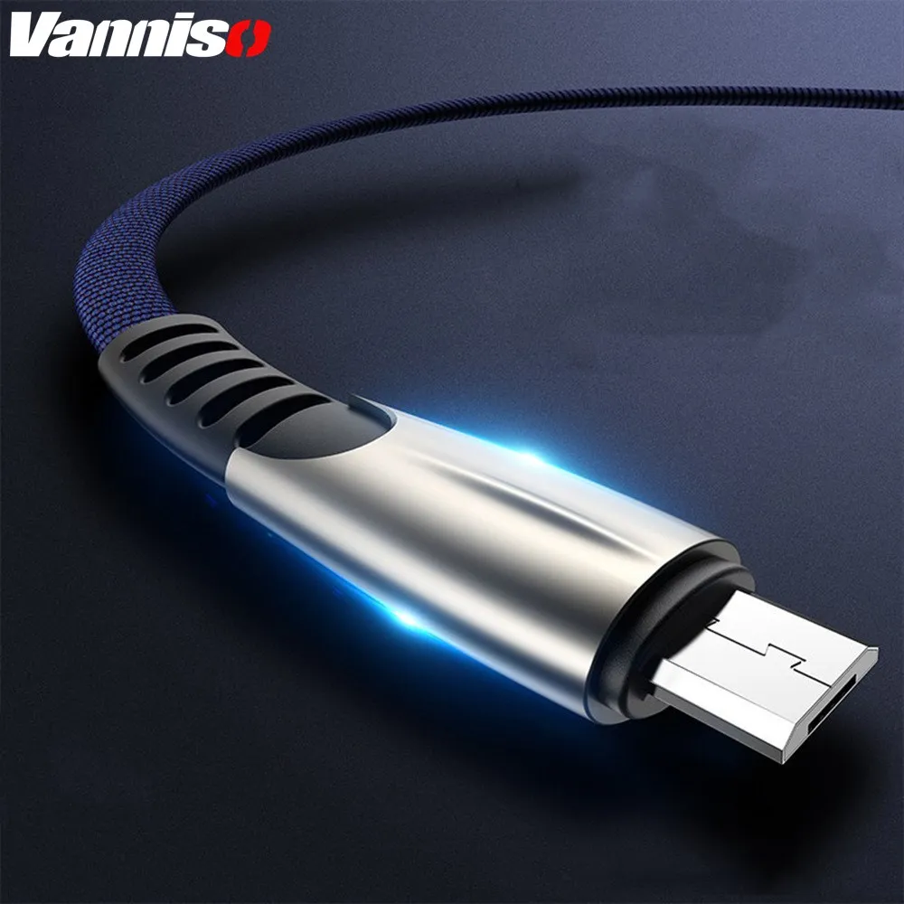 

2.4A fast Charging Micro USB Cable for Samsung huawei P20 P30Pro Type C Xiaomi Redmi LG Denim wire Zinc alloy Data USB C Cable