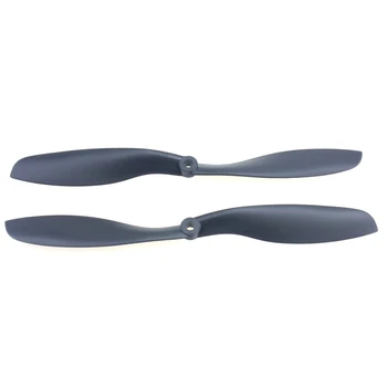 

10 Pairs 8045 8045R CW CCW Clockwise Rotating Counter Black Propeller for Multi-Copter DIY RC Aircraft Kits Parts Black 02144-10