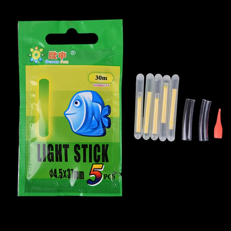 

10/15pcs Night Fishing Luminous Float Fluorescent Light stick Rod Multi-Color LightsDark Glow Stick fishing tools