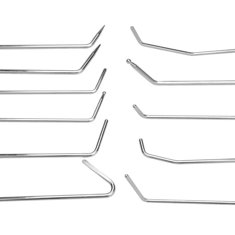 PDR инструменты для удаления вмятин набор инструментов для ремонта вмятин профессиональные стержни крючки безболезненное удаление вмятин