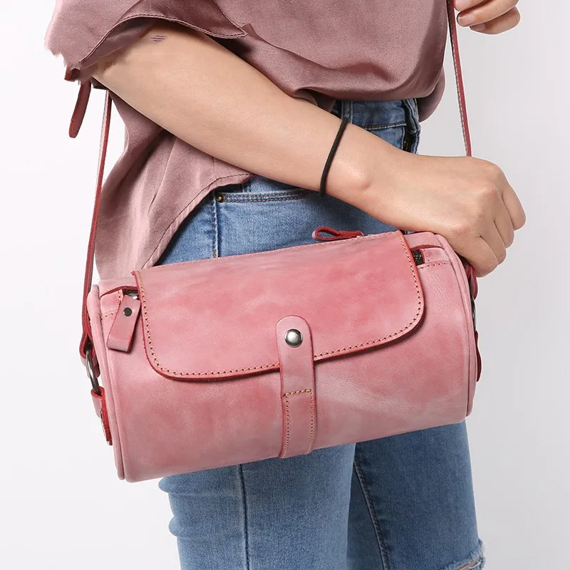 

Ellacey 2018 New Fashion Bags Ladies Luxury Bags 2018 Women Genuine Leather Shoulder Bag Women Real Leather Boston Bag