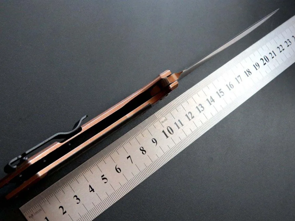 Складной нож Efeng ZT 0801 CF лезвие из стали D2 + ручка углеродного волокна ножи для