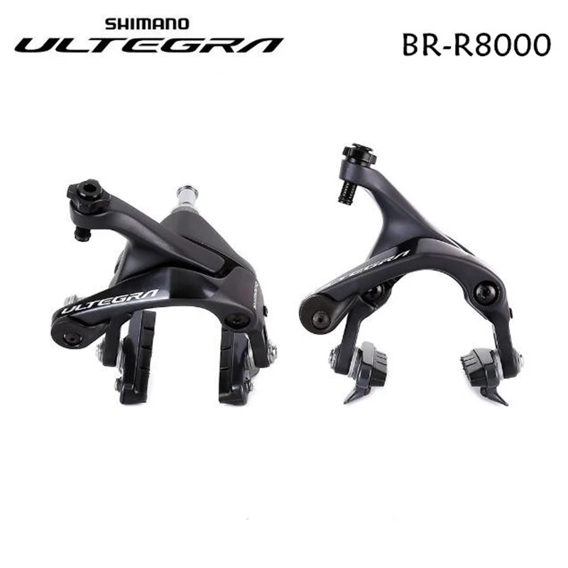 SHIMANO Ultegra BRR8000 Brake Caliper Set Front Black Brake Calipers
