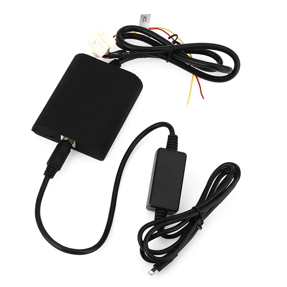 Car CD Adapter Music Player AUX Audio Interface Connect Digital CD Box