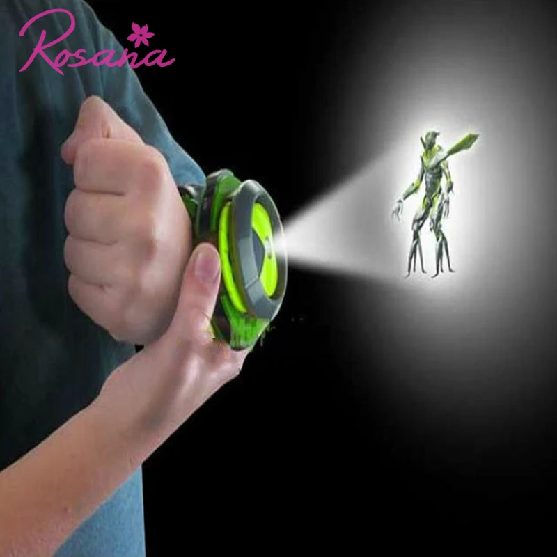 Rosana детские игрушки Ben 10 японский аниме часы рисунок Стиль проектор интересный