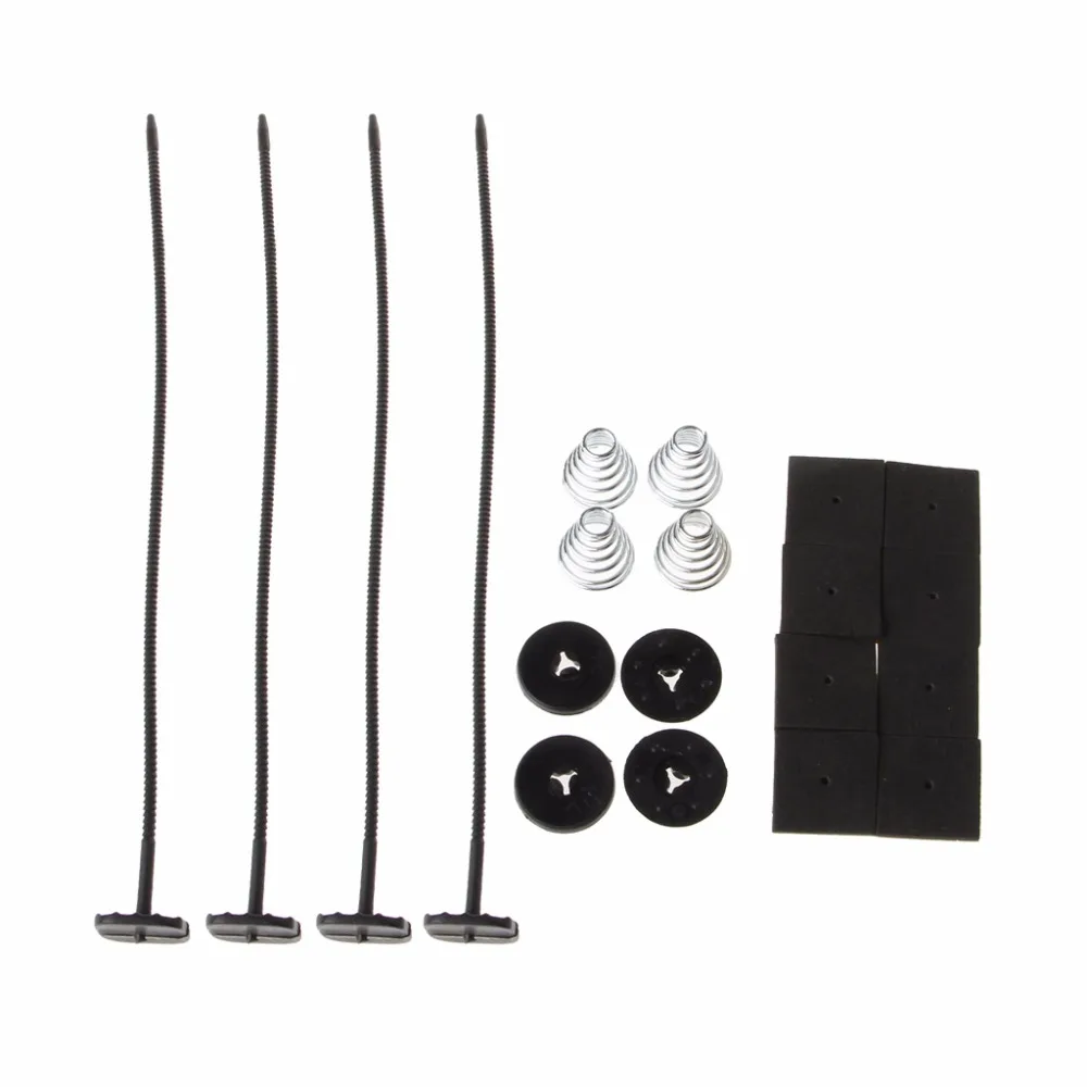 1 Set Car Vehicle Electric Radiator Fan Mounting Kit Plastic Ties Straps Universal Car Air Vent Cooler Fan Parts