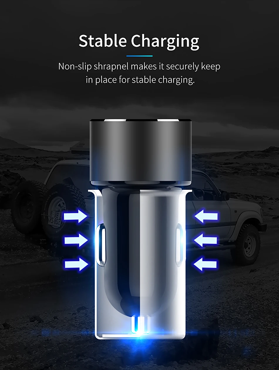 Car Fast Dual USB Charger