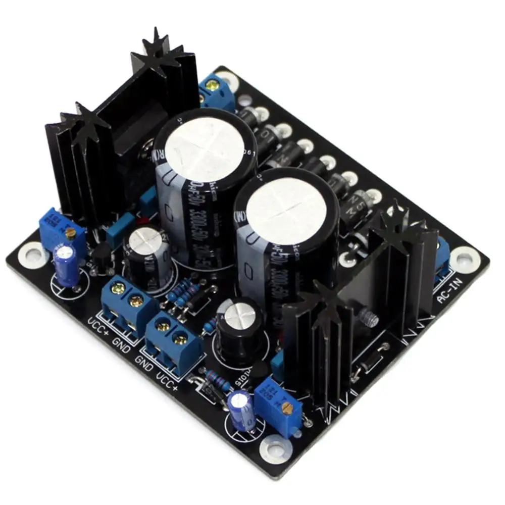 LT1083 HIFI Linear Power Supply Dual Output High Adjustable Power Supply Board YJ00307