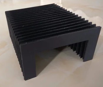 

Tri-proof nylon cloth acordion protection for lathe and machine tool,165mm width,120mm height,2000mm length