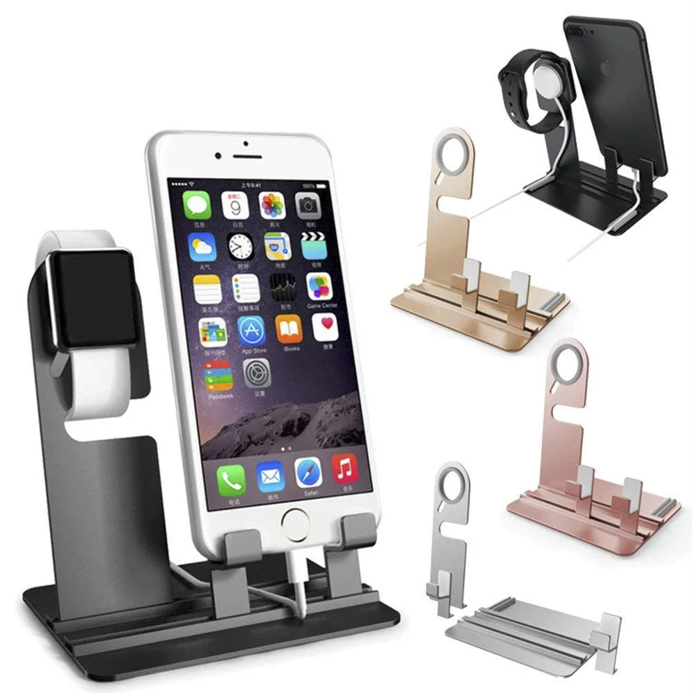 Подставка держатель для зарядного устройства док станция iPad iPhone X XS 8 7 Plus зарядная
