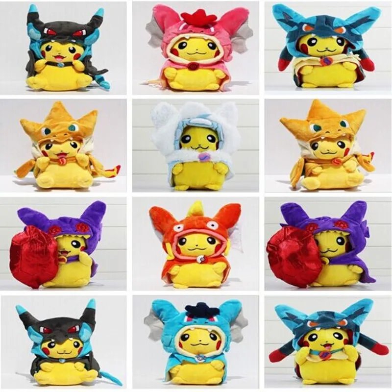 pikachu disfrazado de charizard