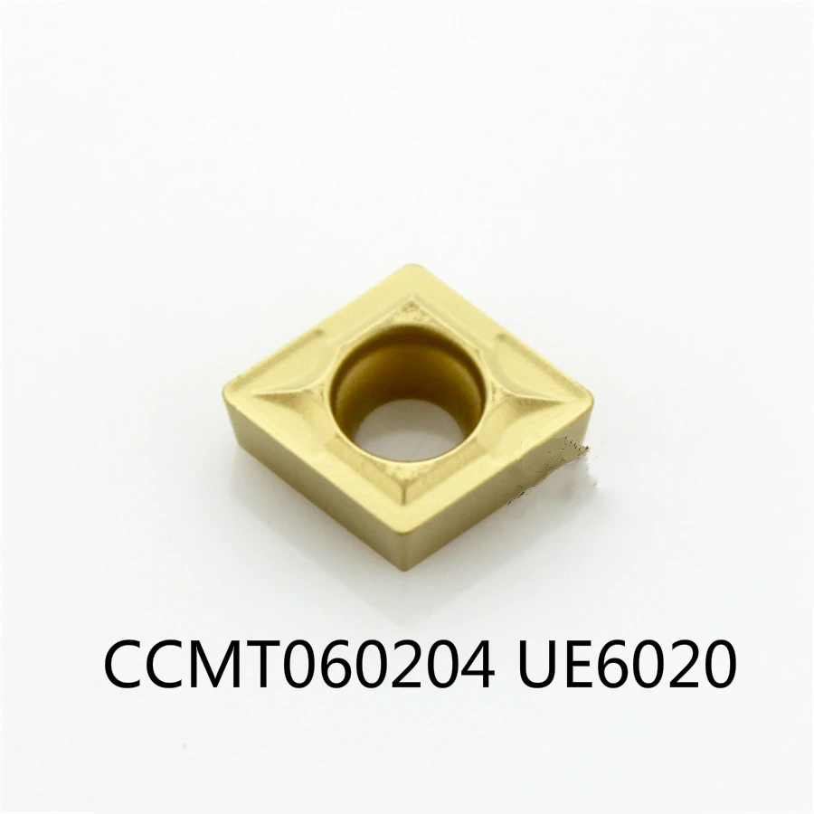 20 Шт. DFUTE CCMT060204 UE6020 Сменные Отрезки и Обработки Канавок инструмент Карбида ЧПУ