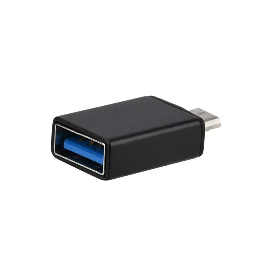 Micro USB OTG Поворотный адаптер чтения карт Micro USB к USB OTG мини адаптер конвертер для Android-смартфон подарок ov22 p30