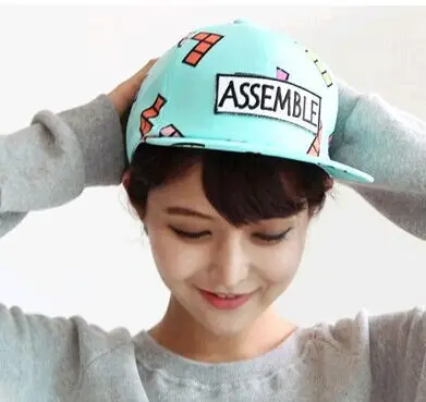 Unisex  new 2015 Russia diamonds flat-brimmed hat ...