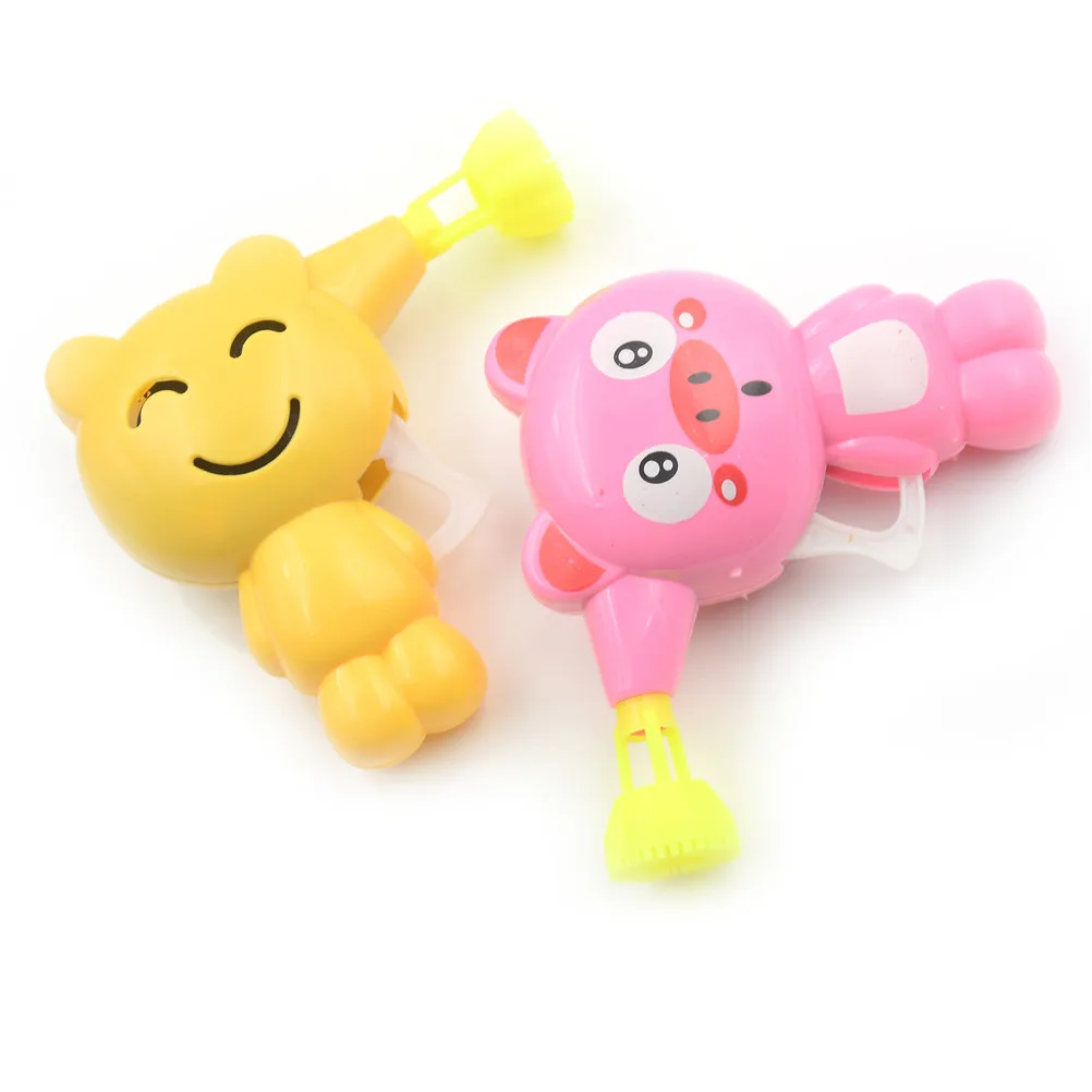 Animal Model Bubble Blower Machine Toy Kids Soap Water Bubble Gun Cartoon Water Gun Gift For Kids Children Manual Gun Blower