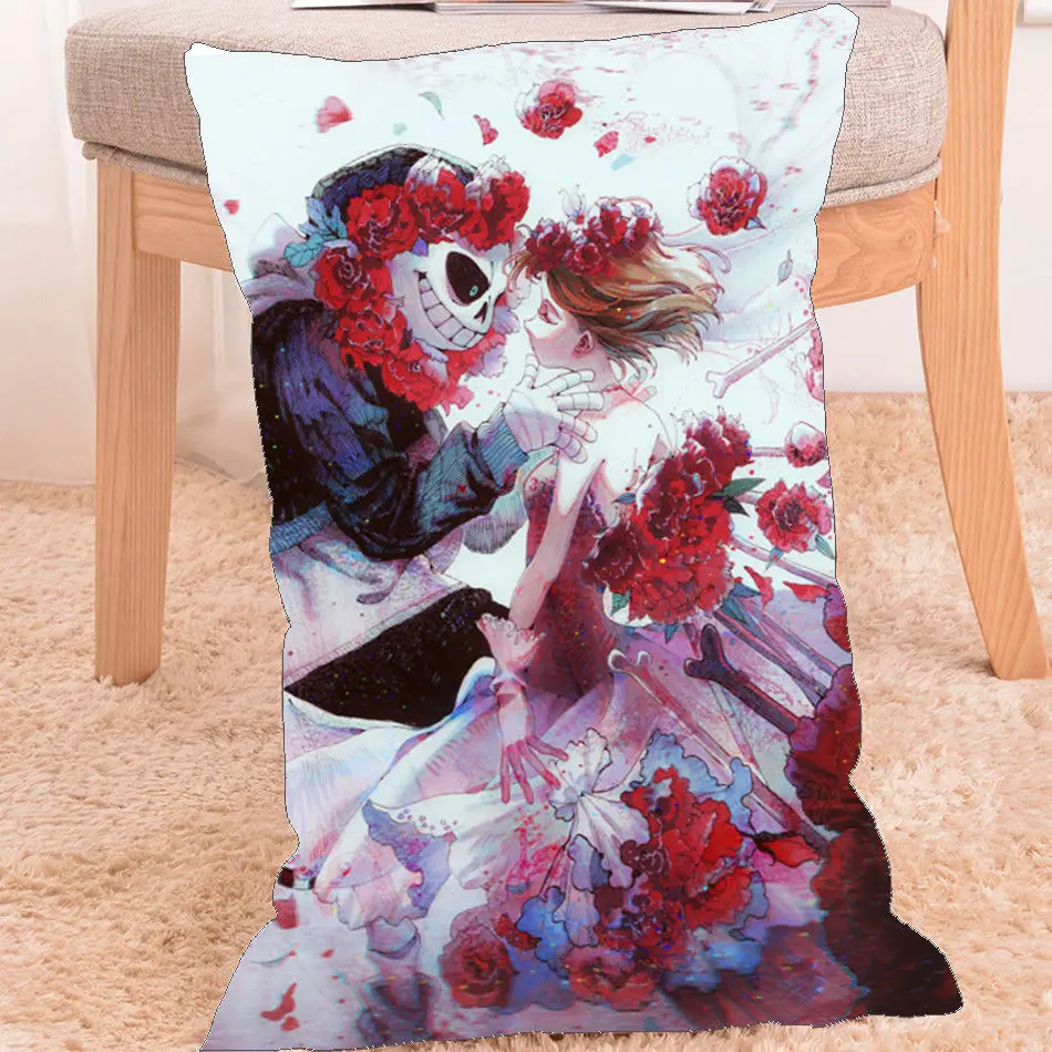

Game Undertale Romantic Sans Frisk Dakimakura Pillow Cover Case 40x60cm