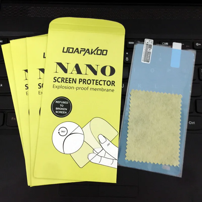 Udapakoo прозрачное закаленное(мягкое стекло) пленка для LG Optimus G E975 LS970 E973 E971 нано взрывозащищенное стекло протектор экрана