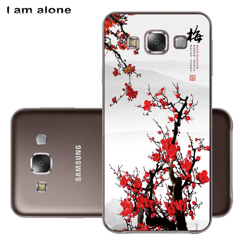 Чехлы для телефонов I am alone для samsung Galaxy E5 E500, 5,0 дюймов, жесткие пластиковые чехлы для мобильных телефонов, Модные цветные сумки - Цвет: PC KK54