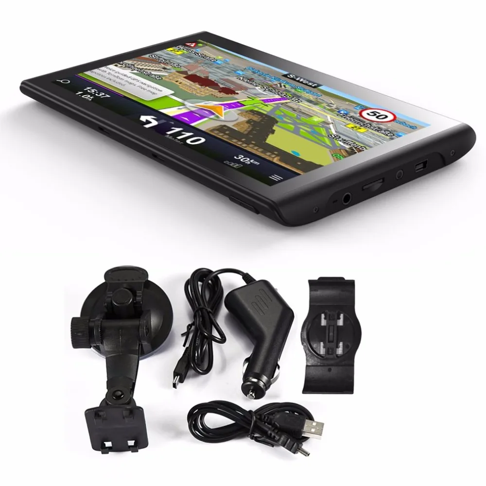 

High Quality Portable 7 inch HD Car GPS Navigation Capacitive Touch Screen FM 8GB Vehicle Truck GPS Car Navigator