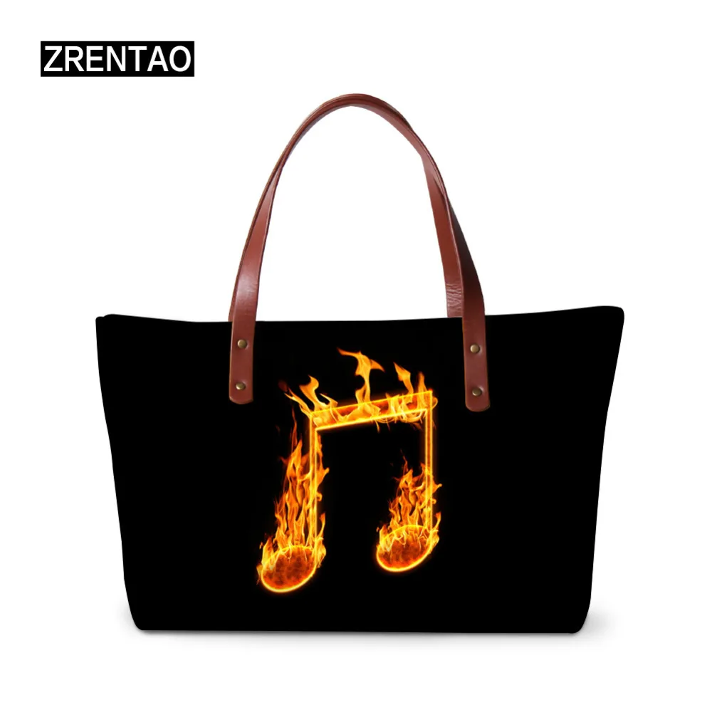 

Large Capacity Fashion Female Shoulder Bag women handbag Messenger Crossbody Bags Women Evening Bags Party Bags 3D Music Pattern
