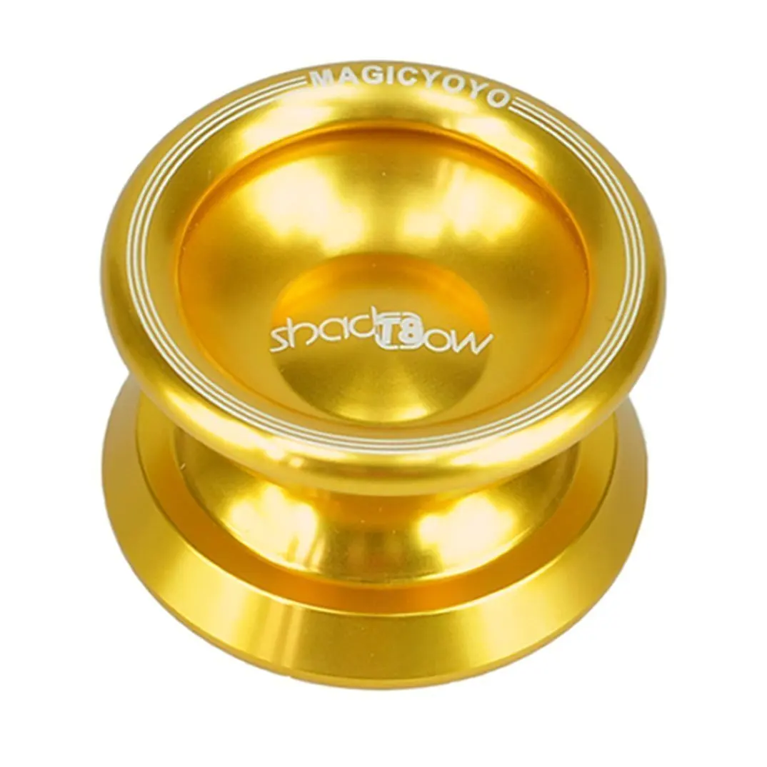 Магический йо-йо T8 тени алюминиевые профессиональные йо-йо пучок шариков золото