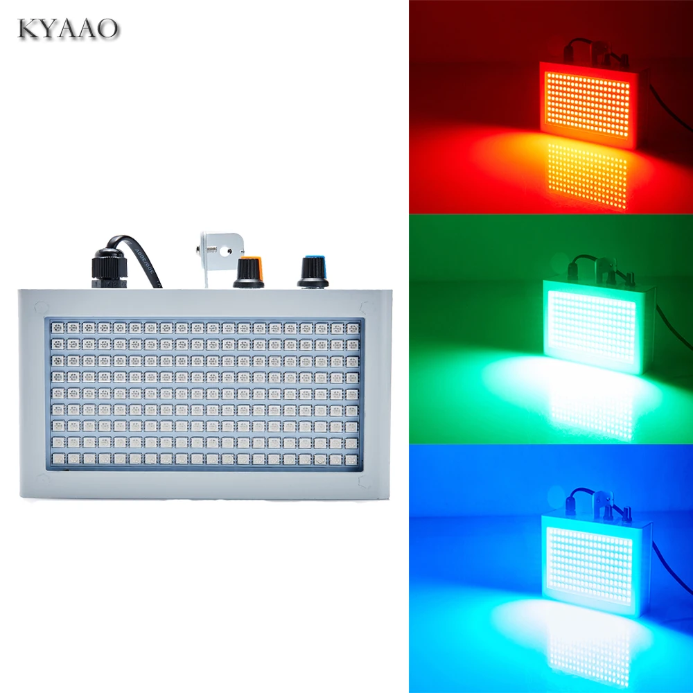 

disco colored strobe light 35W 90-240V bar stroboscope auto dj stage lighting RGB club party flash light