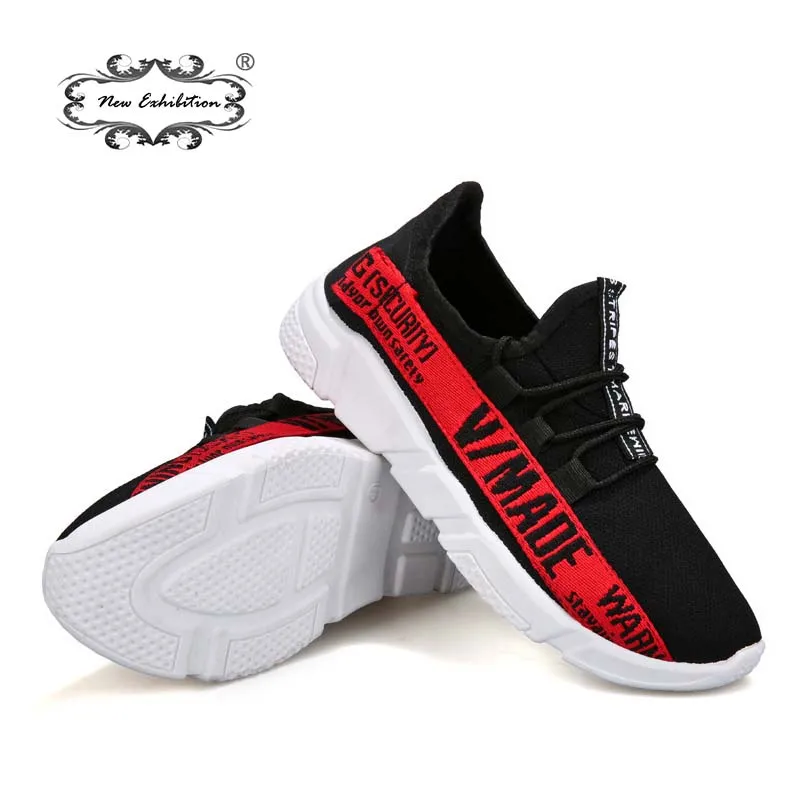 

New exhibition Casual Shoes 2018 Men fashion Brand Breathable sneaker Lightweight Soft Outdoor Walking Superstars Mesh Shoe Male