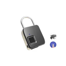 USB Rechargeable Smart Keyless Fingerprint Padlock IP65 Waterproof Anti-Theft Security Keyless Smart Lock USB Rechargeable Smart Keyless Fingerprint Padlock IP65 Waterproof Anti-Theft Security Keyless Smart Lock