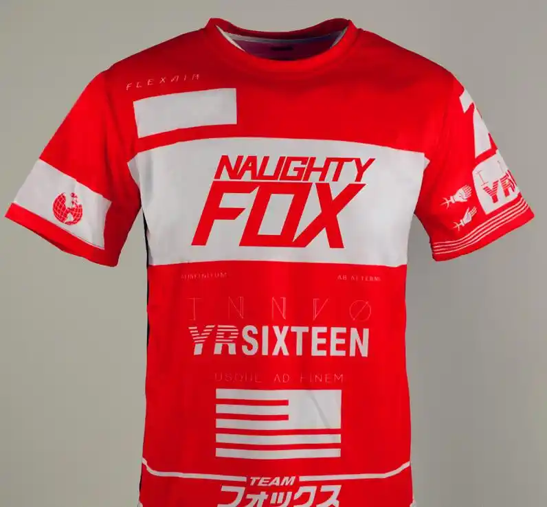New FOX Mens Cycling Jersey Mountain Bike MTB Racing Motocross Short Sleeve Top
