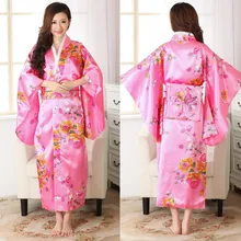 12 видов стилей халат с короткими рукавами семейный халат пижамы из искусственного шелка сексуальное японское традиционное кимоно, популярный весенний банный халат H0019JXH23