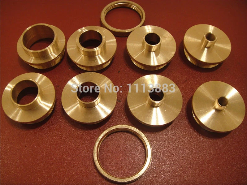 11 Stück/Set Messing Router Template Guide Set Router Guide Kit mit
