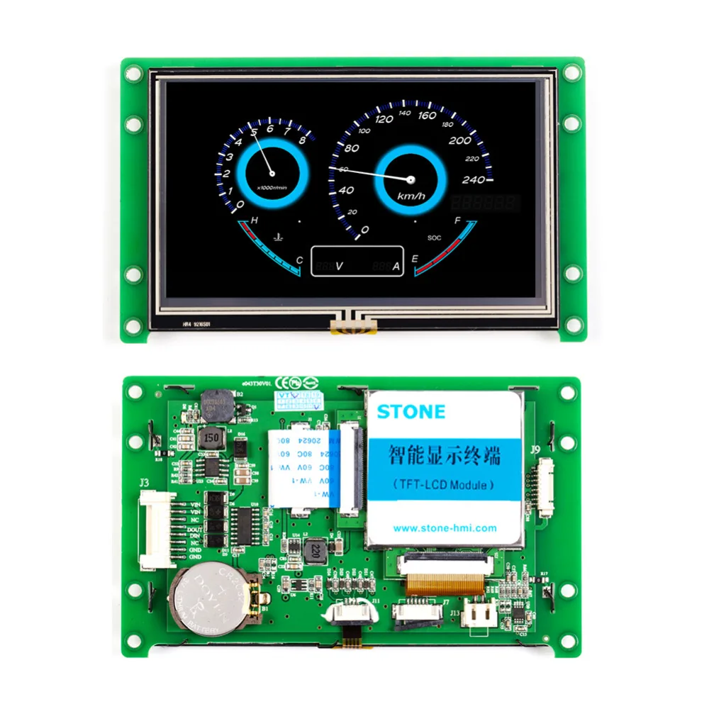 

5.6 inch TFT LCD Module with resistive touch screen and full color