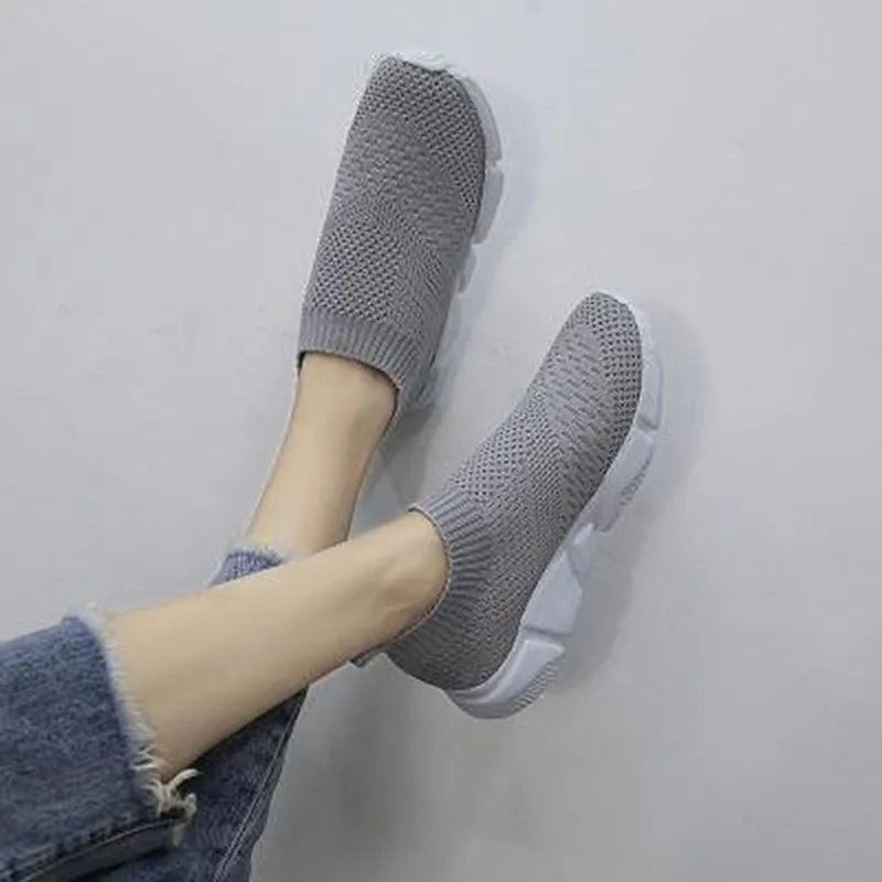 

Sneaker Shoes Women Platform Summer Breathable mesh Adults Shoes Flat Platform Shoes Woman
