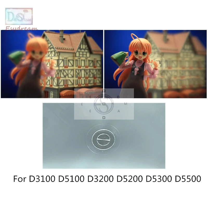 Фокусирующий экран для Nikon D3100 D5100 D3200 D5200 D5300 D5500 PR154|split focus screen|focusing screen nikon d3200nikon d5300