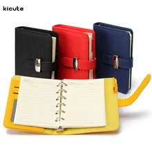 Новейший современный дизайн A7 персональный органайзер планировщик из искусственной кожи Обложка дневник тетрадь школьные офисные канцелярские принадлежности
