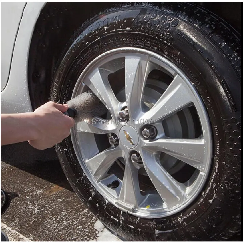 

Car Wheel Wash Brush Auto Cleaning Brush FOR ACURA RDX MDX TLX RLX ZDK ILX TSX RSX ZDX Lamborghini