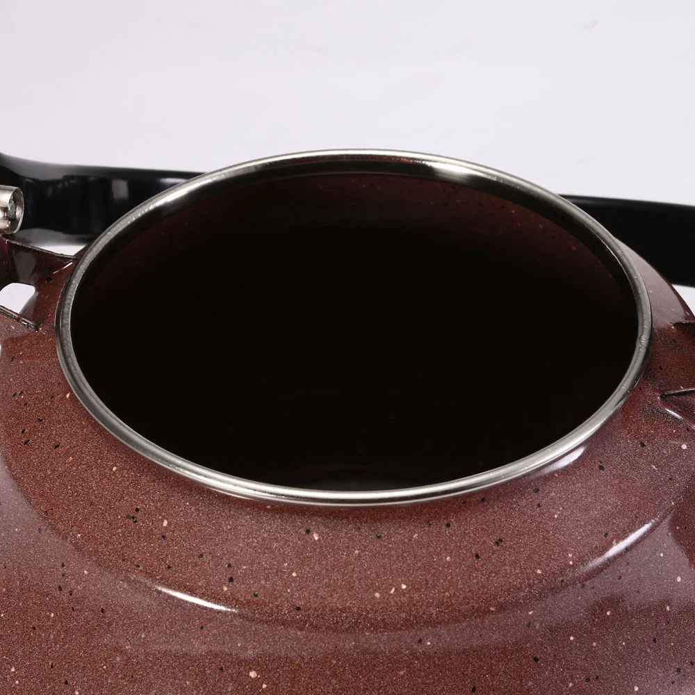 2.5L Китайский традиционный чайник, винтажный чай, кофейник, чайник, покрытая эмалью сталь, винтажный стиль, чайный чайник, кофейник