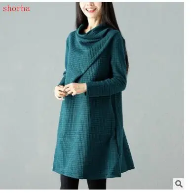 

Maternity Clothing Spring and winter Cotton Linen Maternity Dresses Maternity Fashion Plaid One-piece Princess Dress Pregnant