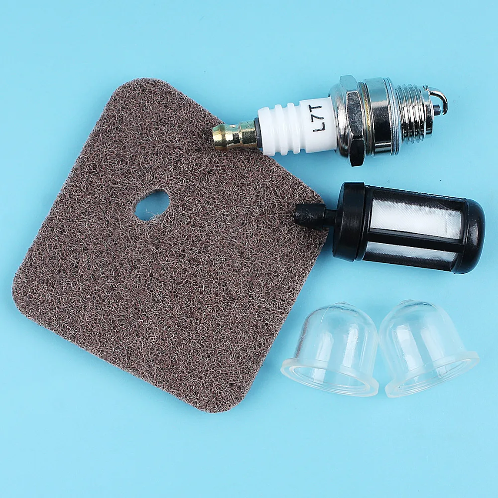 Primer Bulb Forma for Stihl FC55 FS38 FS45 tagliabordi Air Rockyin Spark Plug Filtro Carburante Filtro