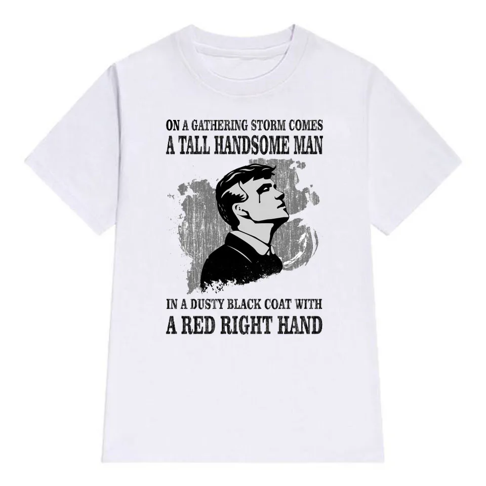 

LettBao Peaky Blinders Tshirt Men Funny Print Mens Tshirts Summer Short Sleeve Creative T Shirt Homme Cotton Comfortable Shirt