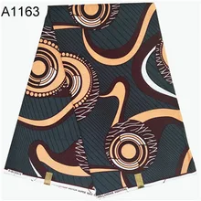 6 ярдов синий африканский восковые принты воск настоящий блок принты Анкара для свадьбы A1163