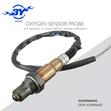 Marca 0258986602 Universal Sensor Lambda Sensor De Oxigênio para Ford Hyundai Citroen Renault Volvo VW, Sensor de O2 4 Fios