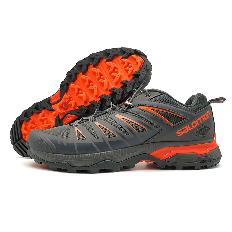 

2018 Salomon Speed Cross Outdoor Male Sports Orange red Running Sneaker Breathable low-top men's Shoes jogging walking shoe