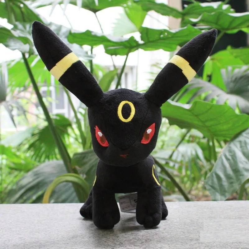 

about 30cm anime figure Umbreon plush toy soft doll Christmas gift b0818