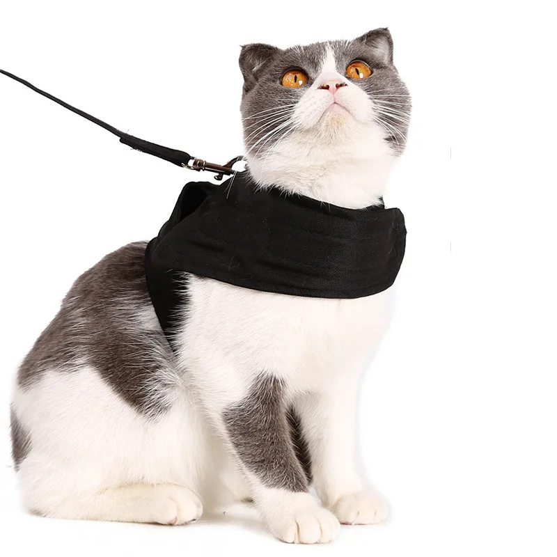 Terylene Cat Walk Rope Security Comfortable Soft Durable Break Free Have No Neck Pets Motion Articles Red Black | Дом и сад